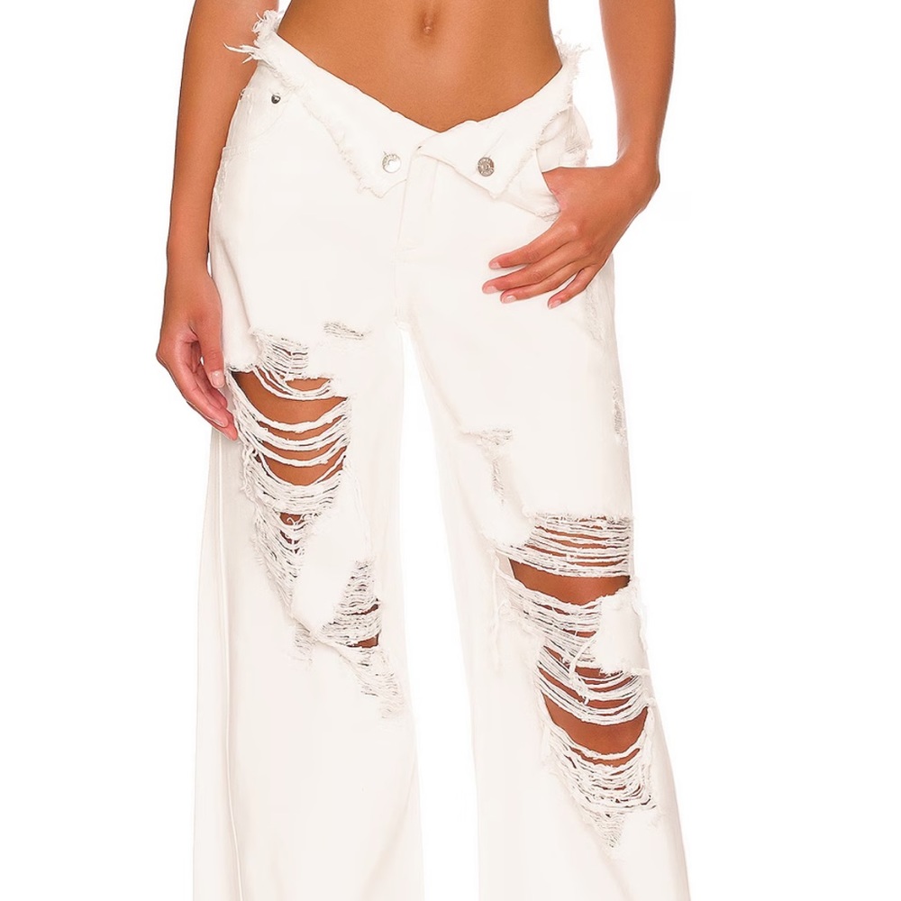 SER.O.YA  v cut jeans